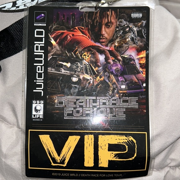 Other Rare Juice Wrld Vip Lanyard Poshmark